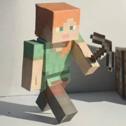 Minecraft Character Bendable Papercraft Generator