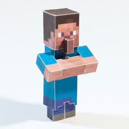 Pixel Papercraft - Articulated Steve